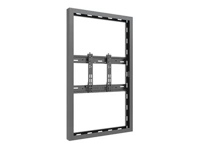 Multibrackets M Pro Series enclosure - Slim - for flat panel - universal - black