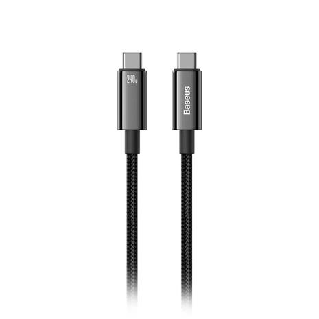 Baseus USB-C to USB-C cable Tungsten Gold 240W 1m