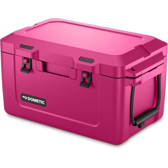 Eristetty kylm?laukku - DOMETIC - Patrol 35 - 36L - Tyhjennystulppa - S?ilytt?? j??n useita p?ivi? - Vaaleanpunainen