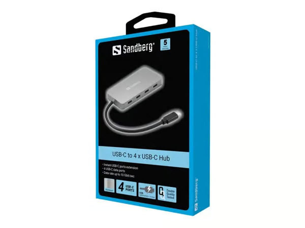 Sandberg USB-C to 4 x USB-C Hub