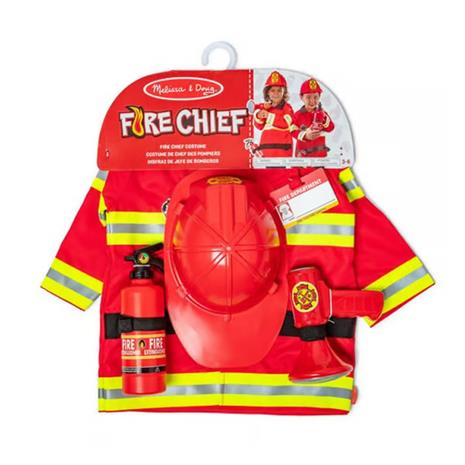 Melissa & Doug - Role Play Costume Set Fire Chief – kuva 5/5