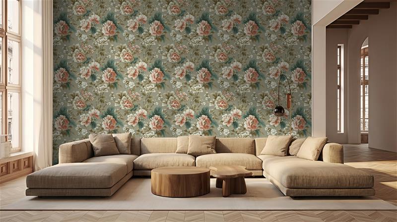Lina Beige - 1014702-04 Tapetti