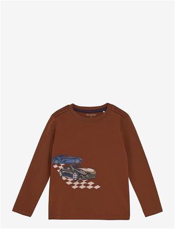 MINYMO T-Shirt Ls - CINNAMON - 110