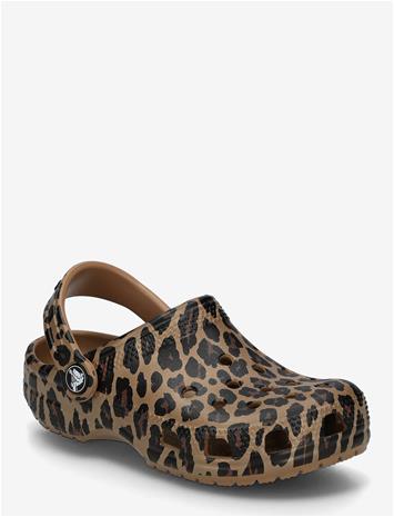 CROCS Classic Animal Clog K - SEPIA/LEOPARD - 28/29