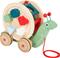 Small Foot - Wooden Pull Figure Shape Sorter Snail 6dlg. – kuva 3