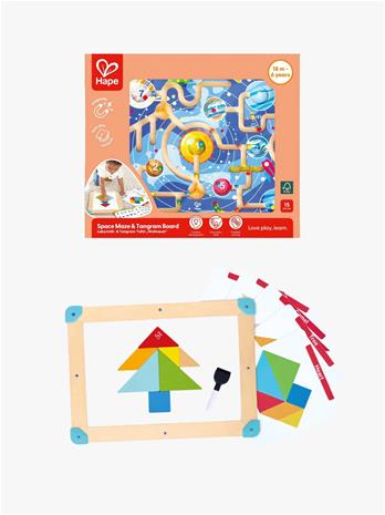 Hape Space Maze & Tangram Board