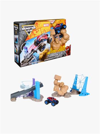 Monster Jam 1:64 Marvel Spiderman Playset