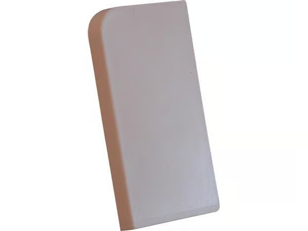 Gabotherm End piece right white