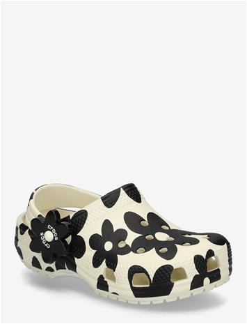 CROCS Classic Pop Petals Clog T - SUMMIT WHITE/BLACK - 24/25 – kuva 3/3