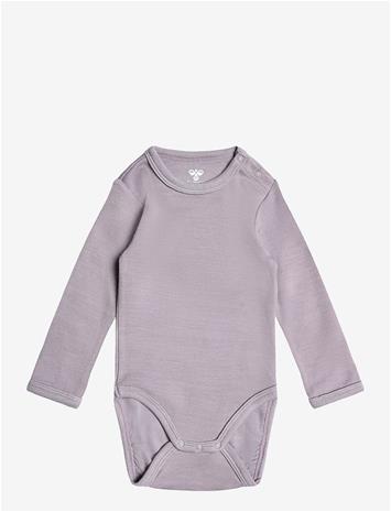 HUMMEL Hmlmini Wool Solid Body L/S - GRAY RIDGE - 98 – kuva 3/3