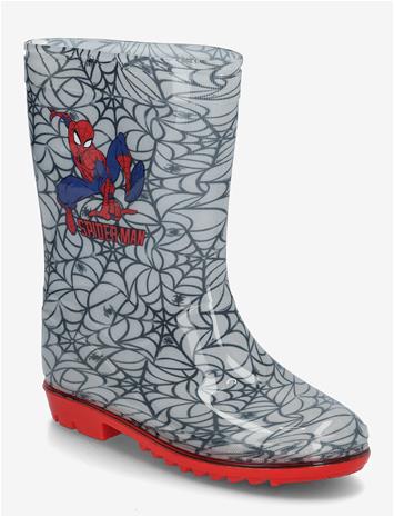 SPIDER-MAN Boys Rainboots - LIGHT GREY/RED - 33