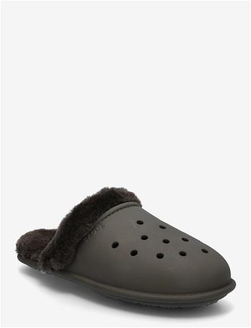 CROCS Classic Fuzz Scuff - DARK COCOA - 37/38