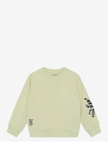 MINYMO Sweatshirt Ls - WHITE JADE - 134