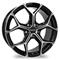 Monaco Wheels GP16 Black/Polished 8X19 – kuva 2