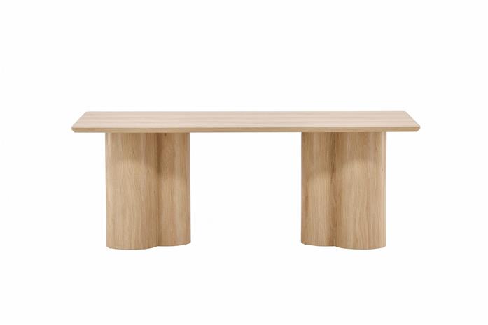 Sohvapöytä Olivia 60x123 cm - Luonnonväri