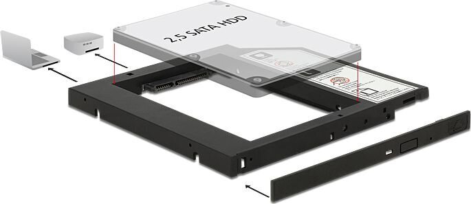 DeLOCK - storage bay adapter