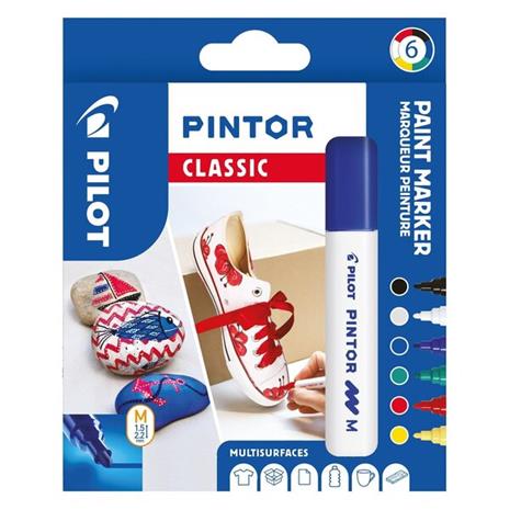 Pilot - Marker Pintor Medium Classic 1,4 ass (6)