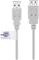Pro USB 2.0 Hi-Speed extension cable with USB certificate Harmaa – kuva 2