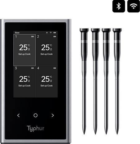 Thyphur - Sync Quad Paistomittari johdoton Wifi & Bluetooth