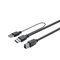 Vivolink usb-kaapeli PROUSB3AB5C-DUAL – kuva 1