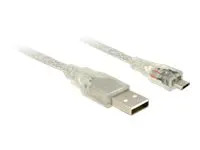 DeLOCK 0.5m, USB2.0-A/USB2.0 Micro-B 83897
