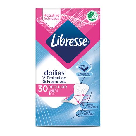 Libresse Normal 30 kpl pikkuhousunsuoja