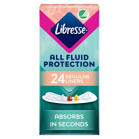 Libresse Regular Extra Protection 24 kpl pikkuhousunsuoja – kuva 3/3