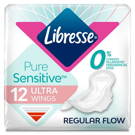 Libresse Pure Sensitive Ultra+ Wing 12 kpl