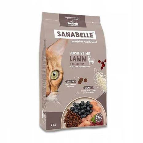 Sanabelle Sensitive lammas & mustikka - 8 kg