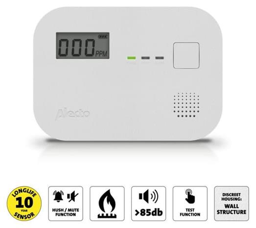 Alecto DETECTEUR CO COA3910