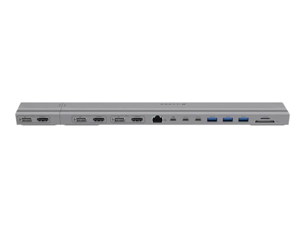Targus HyperDrive 4K 2 x USB 3.2 Gen 2 (3.1 Gen 2) Type-C Silver
