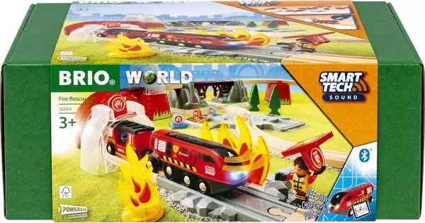 Brio Fire Rescue Set (Smart Tech Sound)