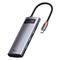 5-in-1 monitoiminen USB-C HUB, harmaa – kuva 6