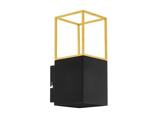 EGLO MONTEBALDO WALL 400LM BLACK/GOLD