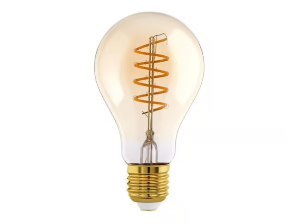 EGLO E27 A75 DECO SPIRAL 4W 245LM 2000K DIMMABLE