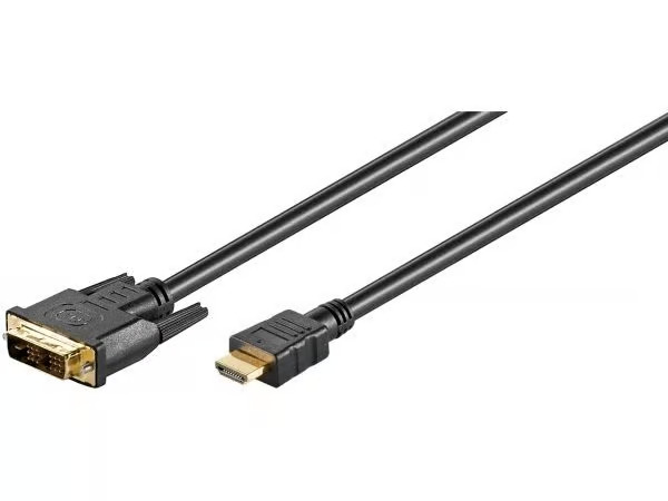 Pro HDMI - DVI-D - 3m - Musta