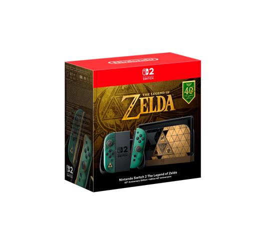 Nintendo Switch 2 - The Legend of Zelda - 40th Anniversary Edition 10019448