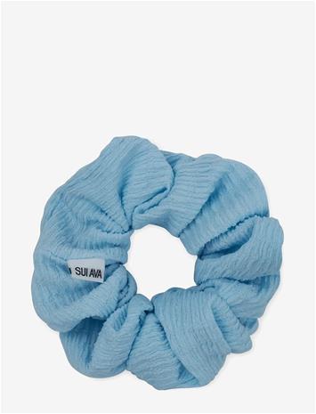 SUI AVA Ea Zig-Zag Scrunchie Sky Blue