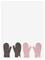 MP DENMARK Comfy Mittens 2-Pack - GREY MAL. - 68-74 – kuva 3