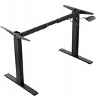 Vevor säädettävä työpöydän runko, korkeus 70-117cm ja pituus 95-158cm, musta
