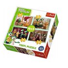 Trefl palapeli 4in1 Treflik perhe Uusia ystäviä 34290