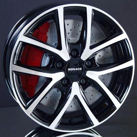 Monaco CL2 Gloss Black Polished 8x19 5/114.3 ET42 B67.1