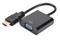 DIGITUS video / lyd adapter - HDMI / VGA / audio – kuva 4