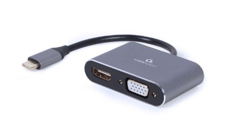 Cablexpert A-USB3C-HDMIVGA-01,
