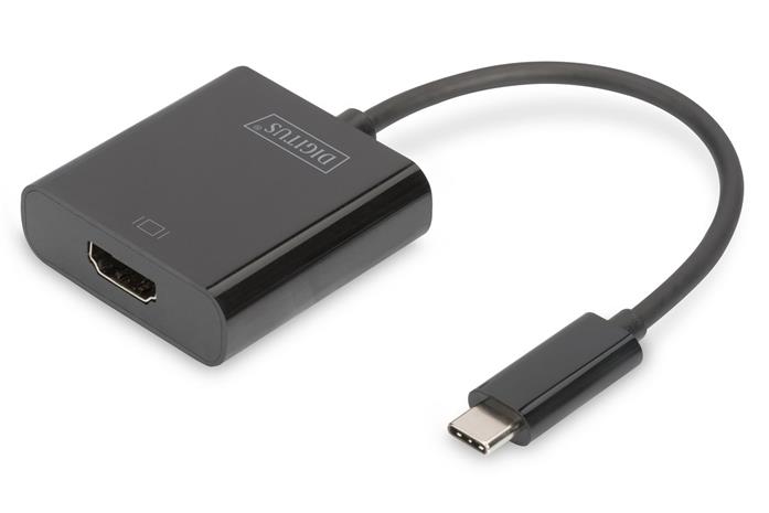 DIGITUS - external video adapter - Musta
