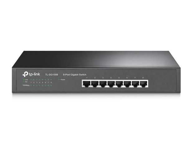 TP-Link 8-Port Gigabit Desktop/Rackmount Network Switch