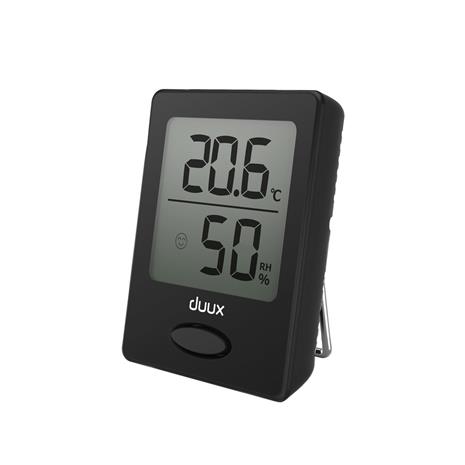 Duux Sense Hygrometer + Thermometer, Bla