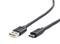 Kaapeli Gembird USB 2.0 AC AM-CM, 1 m, musta – kuva 2