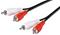 Pro RCA Stereo Cable - Musta - 5m – kuva 2