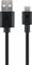 Pro USB-A <-> USB Micro-B - 1m - Musta – kuva 2